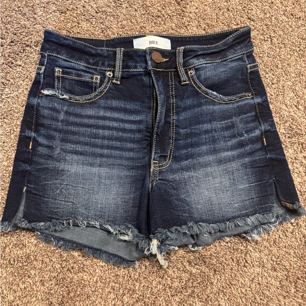BKE Women's denim shorts size 25 excellent used condition Jean